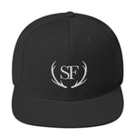 Load image into Gallery viewer, Studio Frazza Snapback Hat (Black/White)
