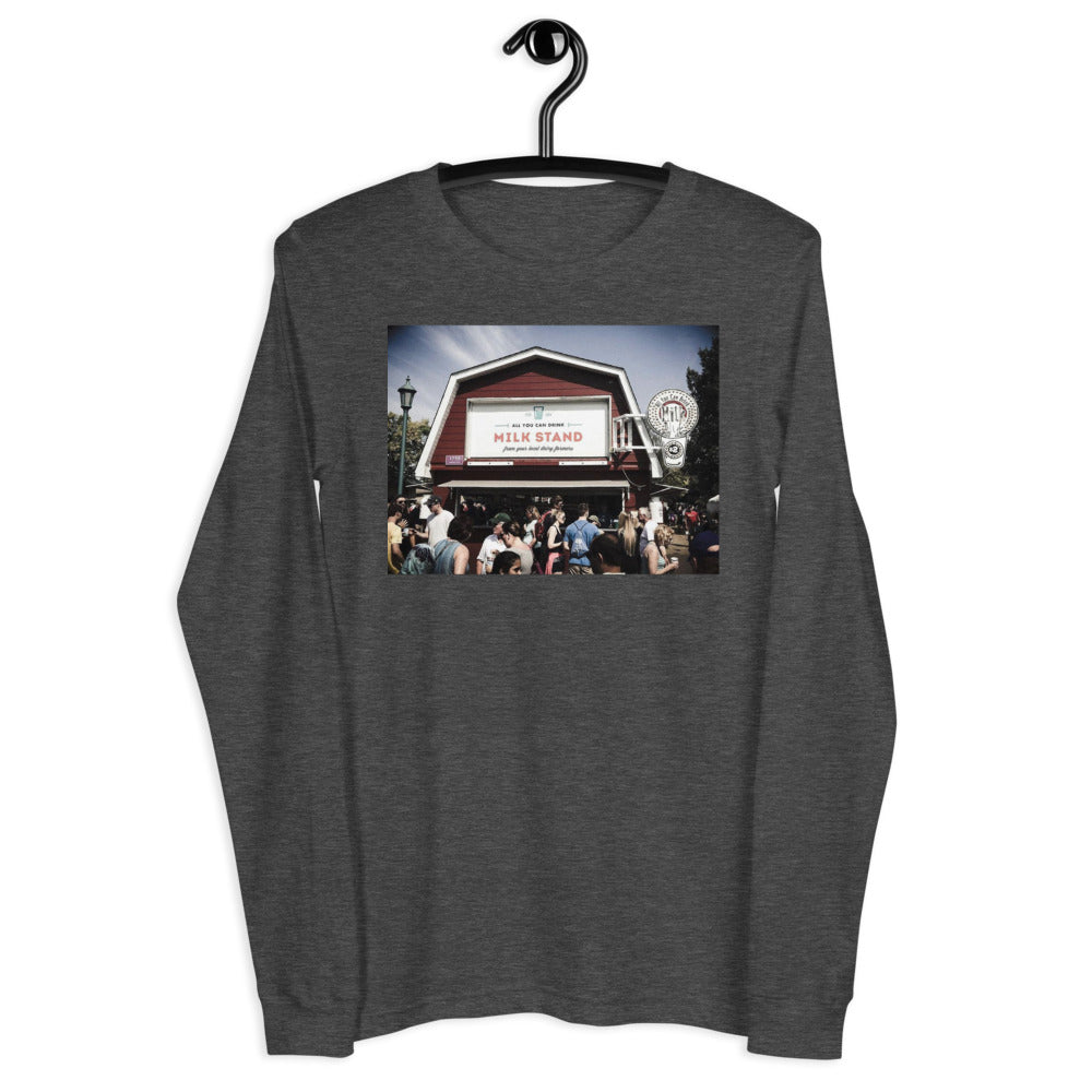 Milk Stand - Unisex Long Sleeve Tee