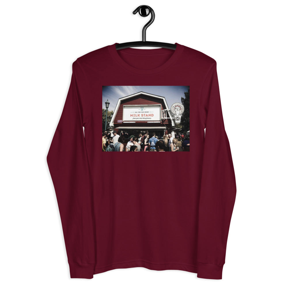 Milk Stand - Unisex Long Sleeve Tee