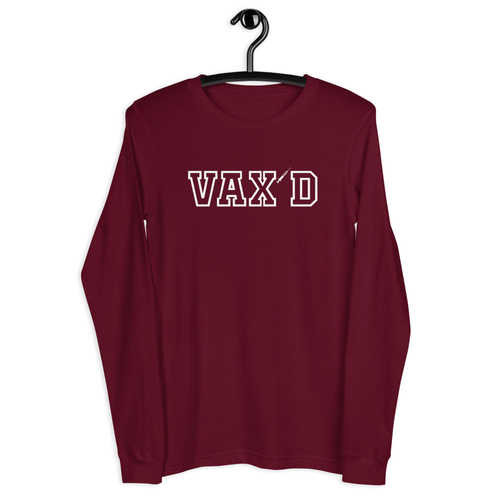 Vax'd - Unisex Long Sleeve Tee