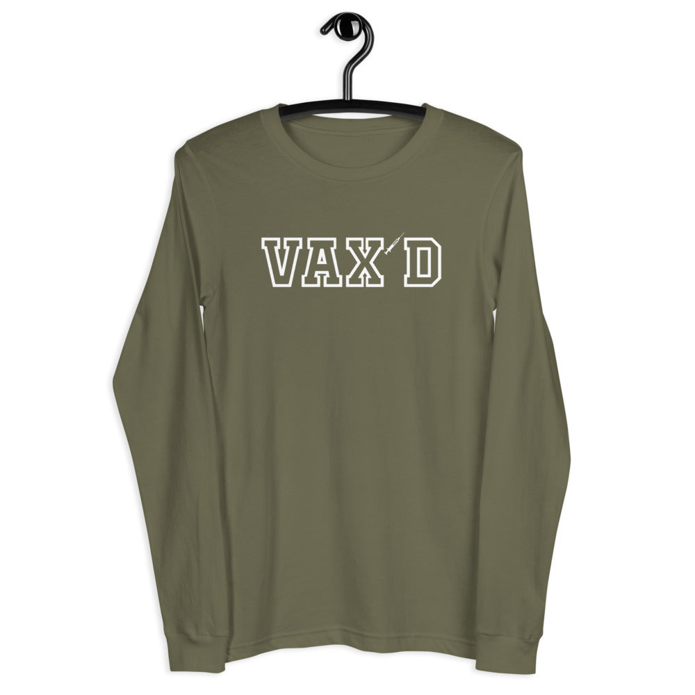 Vax'd - Unisex Long Sleeve Tee