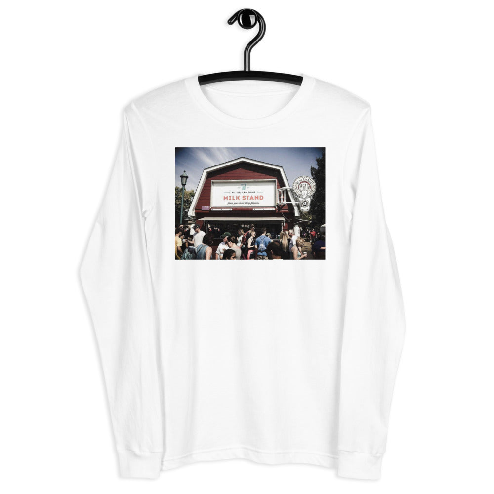 Milk Stand - Unisex Long Sleeve Tee