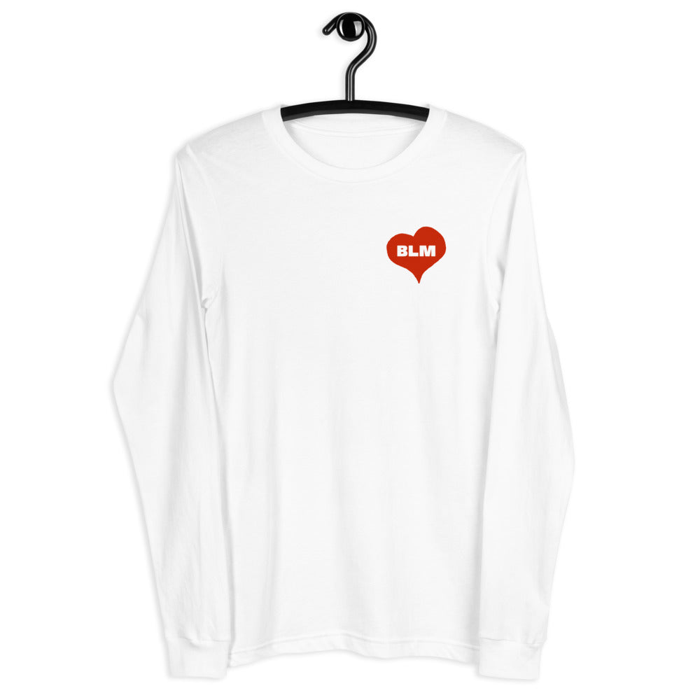 I Heart BLM - Unisex Long Sleeve Tee