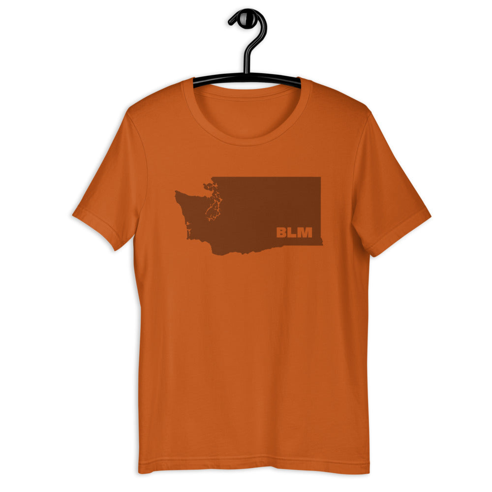 BLM 50 States / Washington Short-Sleeve Unisex T-Shirt (Autumn)