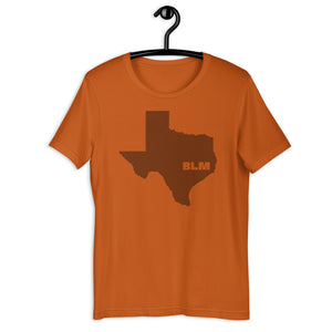 BLM 50 States / Texas Short-Sleeve Unisex T-Shirt (Autumn)