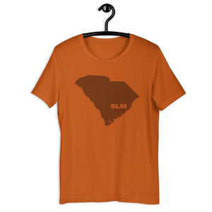 BLM 50 States / South Carolina Short-Sleeve Unisex T-Shirt (Autumn)