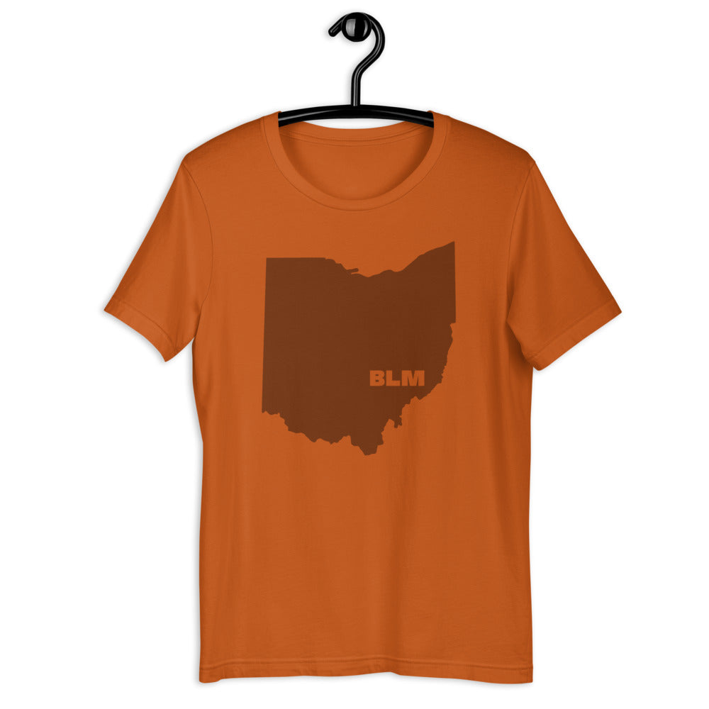 BLM 50 States / Ohio Short-Sleeve Unisex T-Shirt (Autumn)