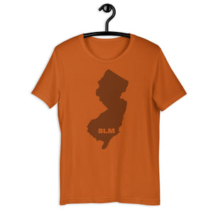 BLM 50 States / New Jersey Short-Sleeve Unisex T-Shirt (Autumn)