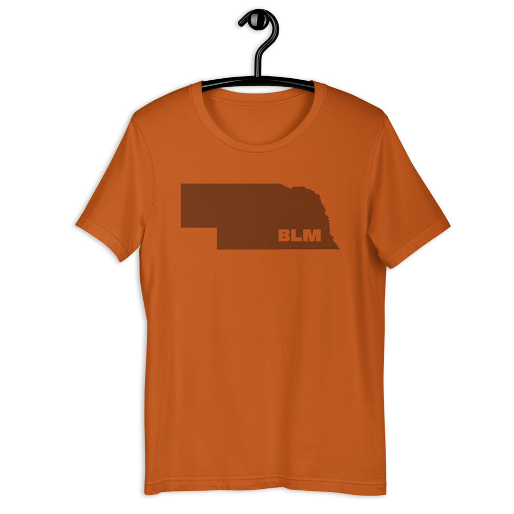 BLM 50 States / Nebraska Short-Sleeve Unisex T-Shirt (Autumn)