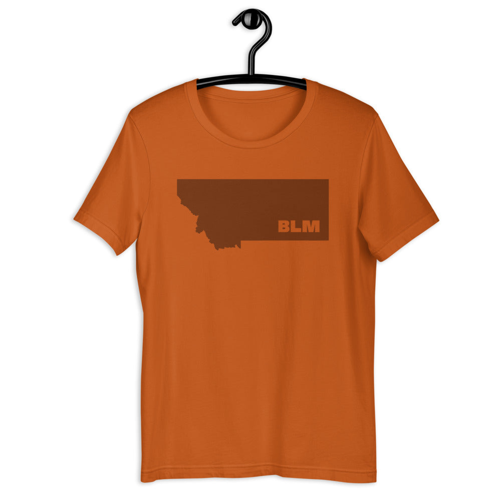 BLM 50 States / Montana Short-Sleeve Unisex T-Shirt (Autumn)