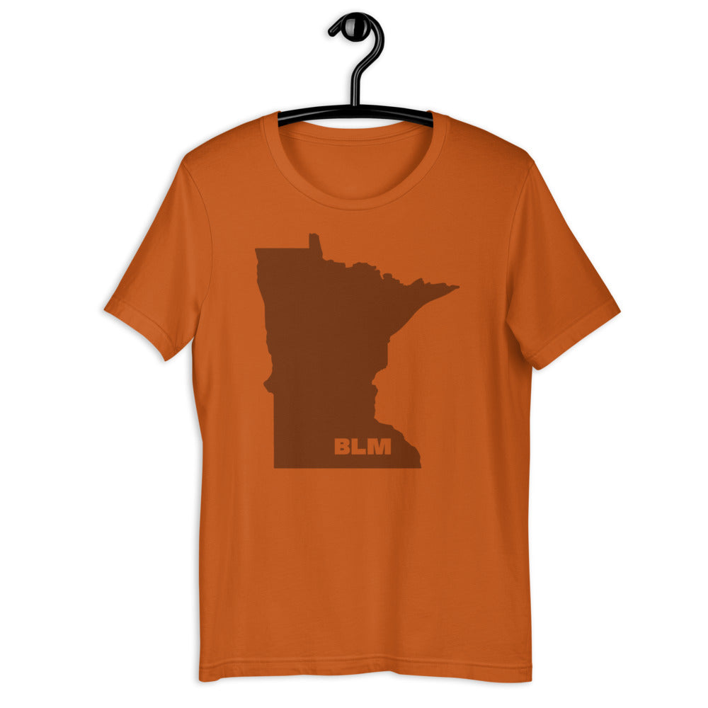 BLM 50 States / Minnesota Short-Sleeve Unisex T-Shirt (Autumn)