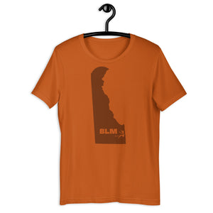 BLM 50 States / Delaware Short-Sleeve Unisex T-Shirt (Autumn)