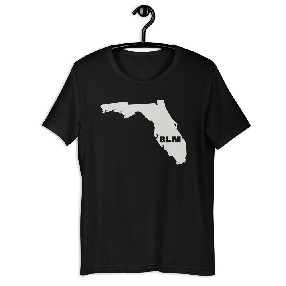 BLM 50 States / Florida Short-Sleeve Unisex T-Shirt (Black)