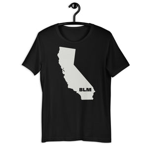 BLM 50 States / California Short-Sleeve Unisex T-Shirt (Black)