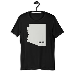 BLM 50 States / Arizona Short-Sleeve Unisex T-Shirt (Black)