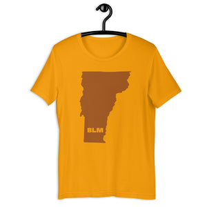 BLM 50 States / Vermont Short-Sleeve Unisex T-Shirt (Gold)