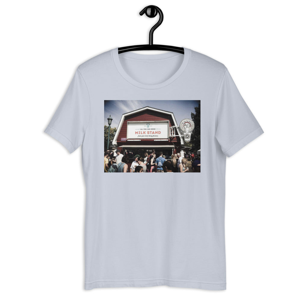 Milk Stand - Short-Sleeve Unisex T-Shirt