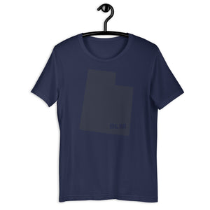 BLM 50 States / Utah Short-Sleeve Unisex T-Shirt (Navy)