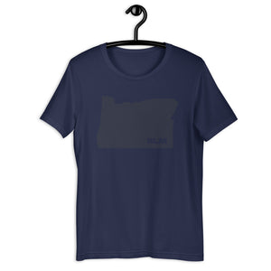 BLM 50 States / Oregon Short-Sleeve Unisex T-Shirt (Navy)