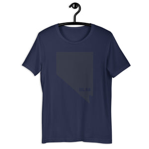 BLM 50 States / Nevada Short-Sleeve Unisex T-Shirt (Navy)