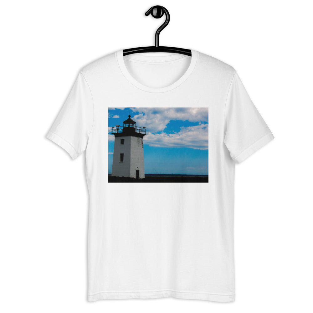 Wood End Lighthouse - Short-Sleeve Unisex T-Shirt