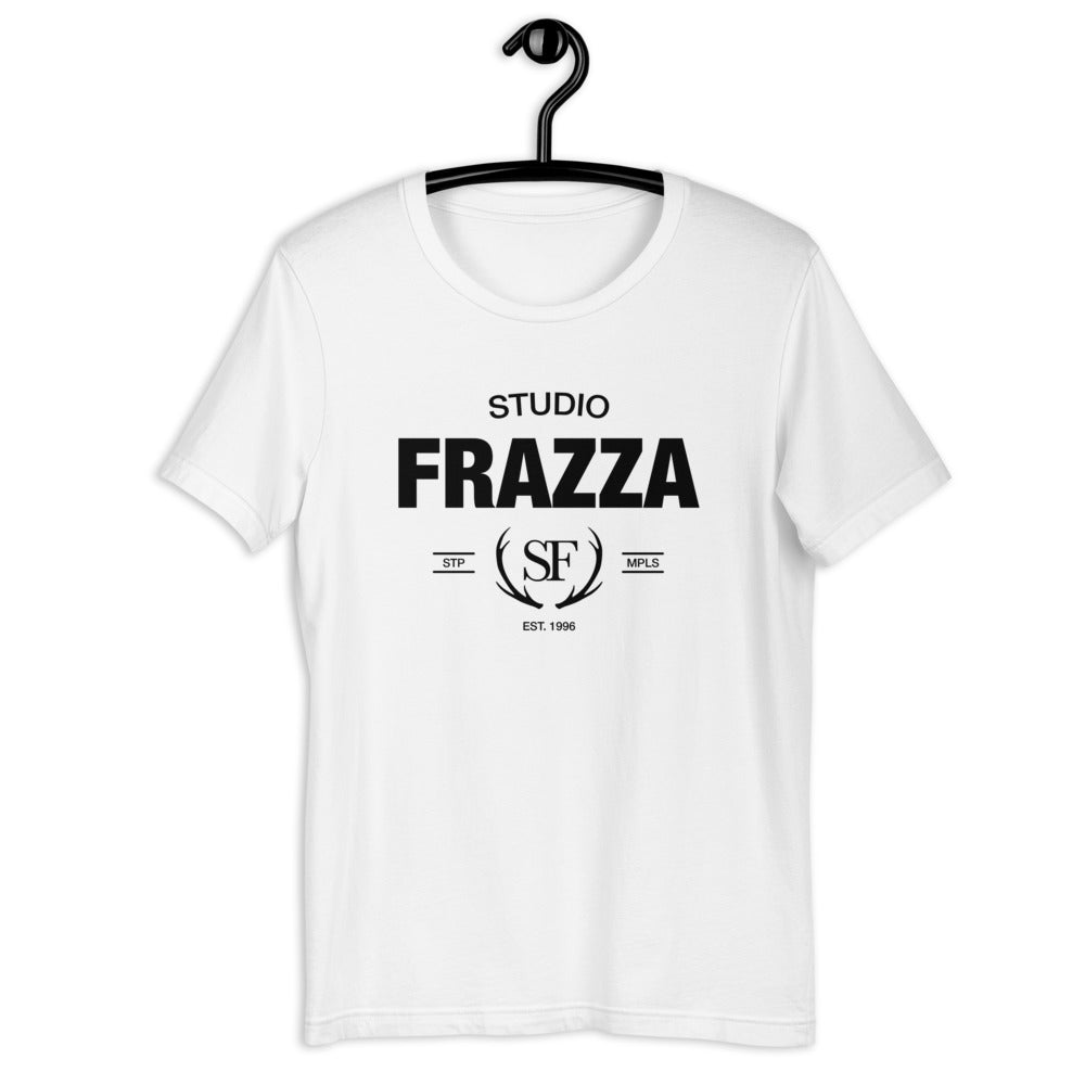 Studio Frazza - Short-Sleeve Unisex T-Shirt (White/Black)