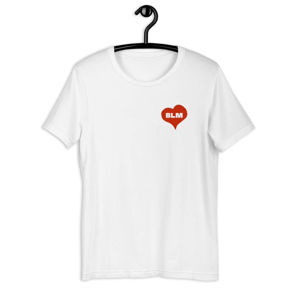 I Heart BLM - Short-Sleeve Unisex T-Shirt