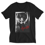 Load image into Gallery viewer, Afrodite at Pyramid - Unisex Short Sleeve V-Neck T-Shirt
