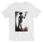 Load image into Gallery viewer, The Axis of Afrodite - Unisex Short Sleeve V-Neck T-Shirt
